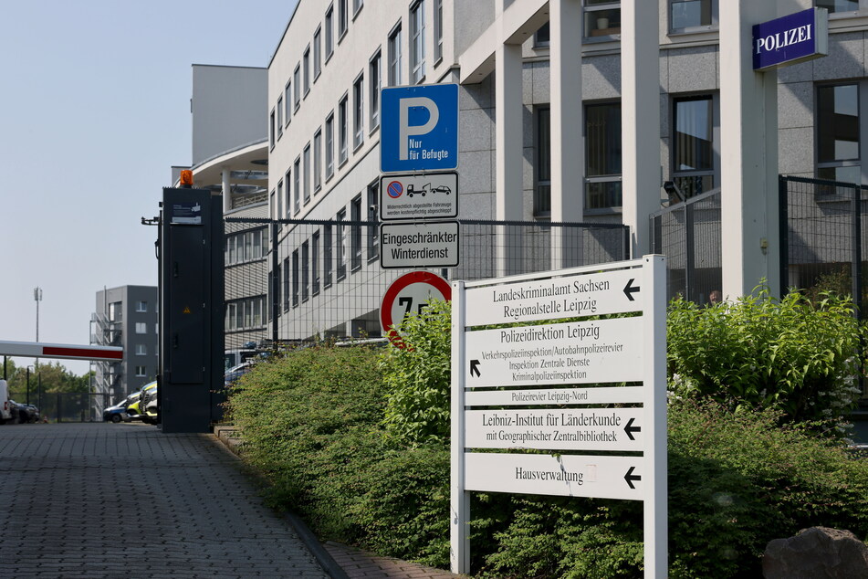 Das Behördenzentrum Paunsdorf - hier haben unter anderem Beweissicherungs- und Festnahmeeinheiten, MEK sowie SEK ihren Dienstsitz.