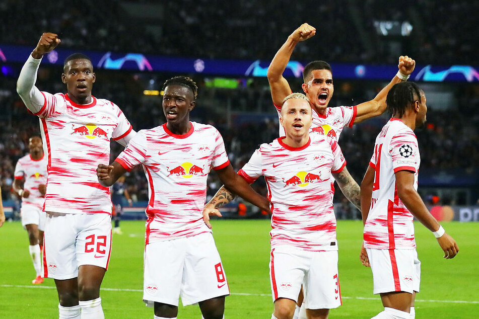 Nach dem völlig verdienten 1:1 beim großen PSG herrschte ebenso großer Jubel bei den Roten Bullen.