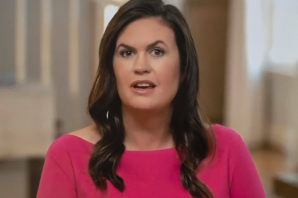 Sarah Huckabee-Sanders is aiming to follow in her father's footsteps as governor of Arkansas.