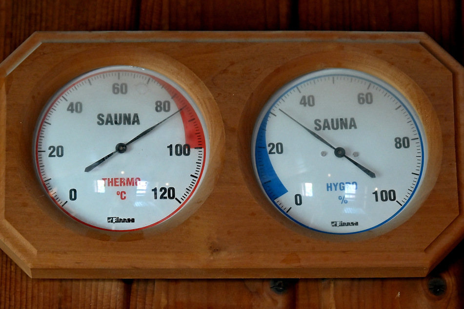 In der finnischen Sauna geht es heiß her.