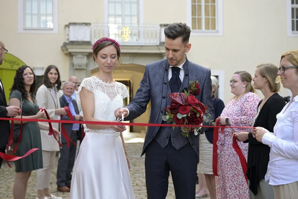 Bei "Hochzeit auf den ersten Blick" gaben sich Emma und Christian das Jawort.