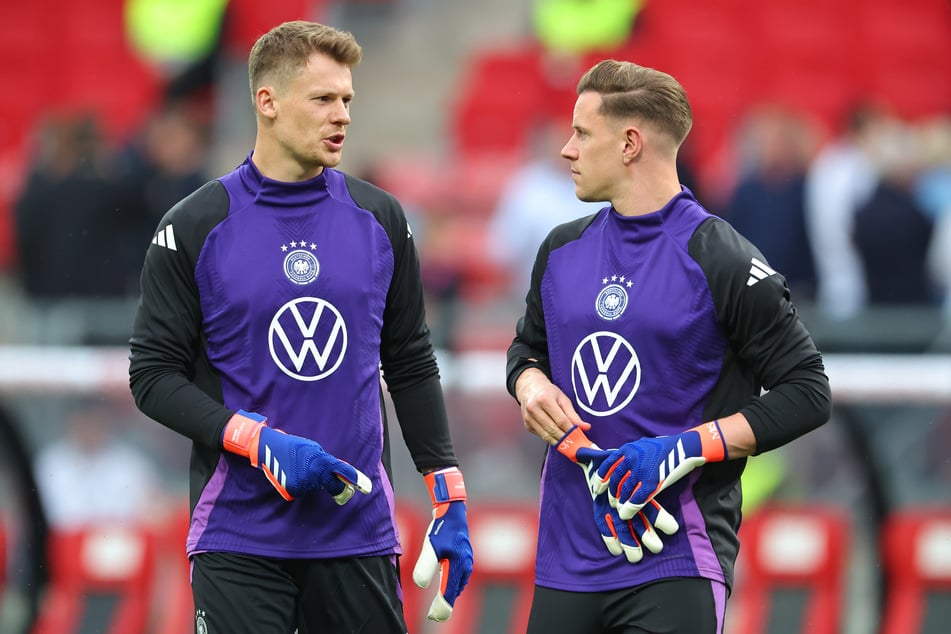 Wird Alexander Nübel (27, l.) den Ausfall von Marc-André ter Stegen auffangen?