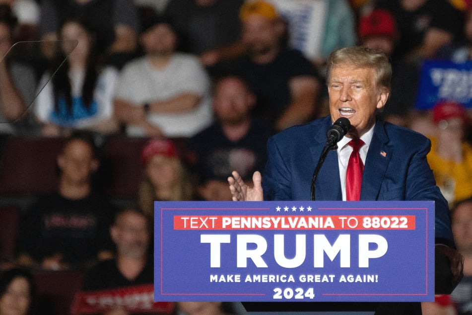 Donald Trump attacks Joe Biden and pushes mail-in voting during Pennsylvania rally