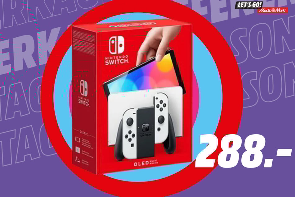 Nintendo OLED-Switch für 288 Euro.