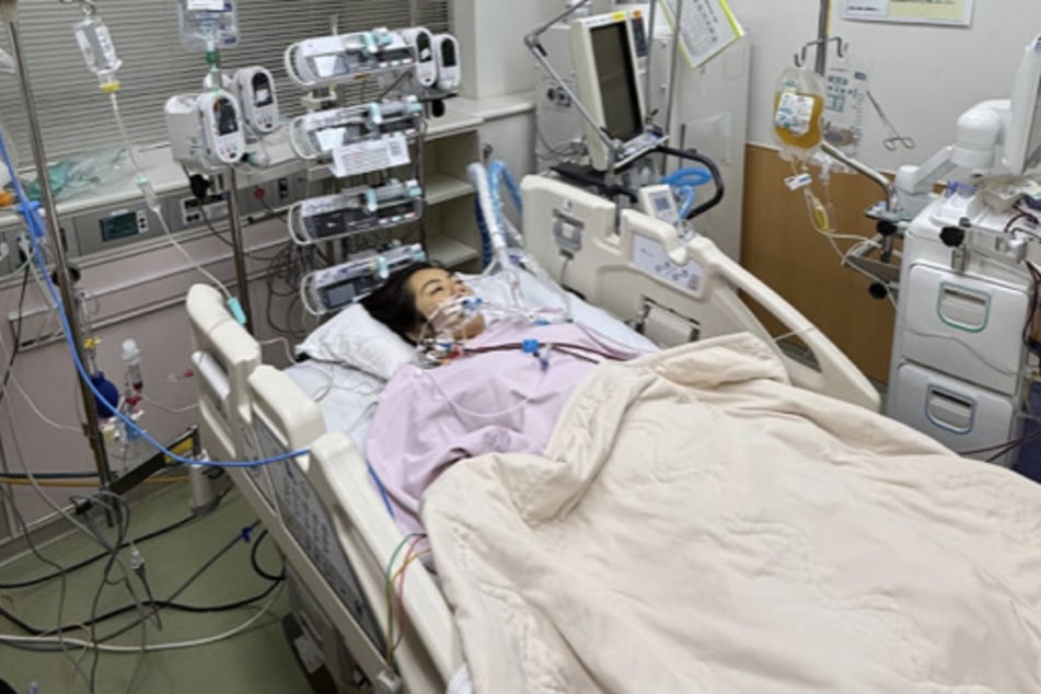 Nur einen Tag nach ihrer Ankunft in Japan musste Sarah Danh (27) ins Krankenhaus eingeliefert werden.