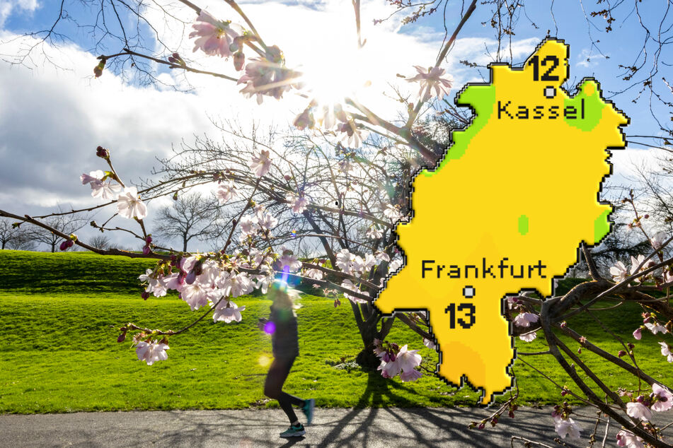Am Samstag sollen sich die Temperaturen in Hessen laut "Wetteronline.de" (Grafik) zwischen zwölf und 13 Grad einpendeln.
