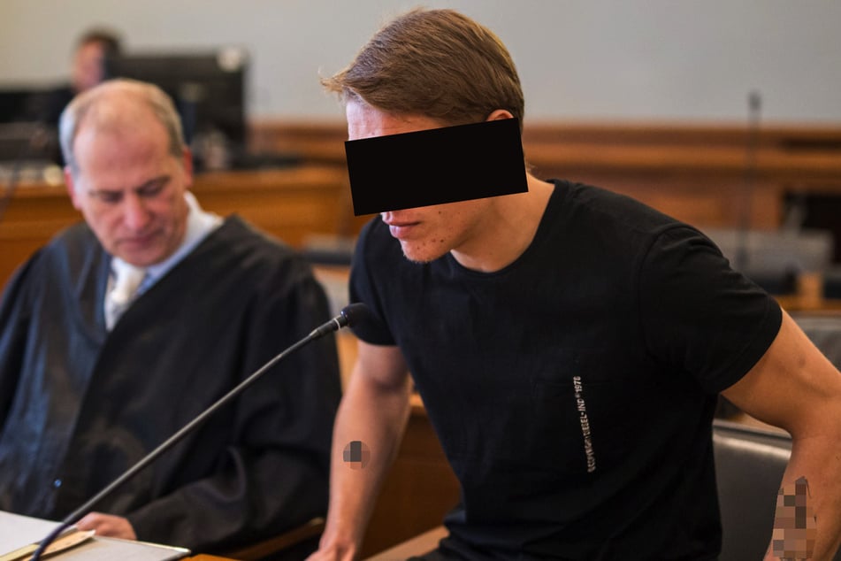 Wegen Mordes angeklagt: Oleksandre T. (25) gilt als gewalttätig und gefährlich, weshalb auch im Gericht die Sicherheitsmaßnahmen verschärft wurden.