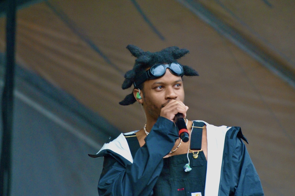 Denzel Curry brought the hype as fans fed off his nonstop energy.