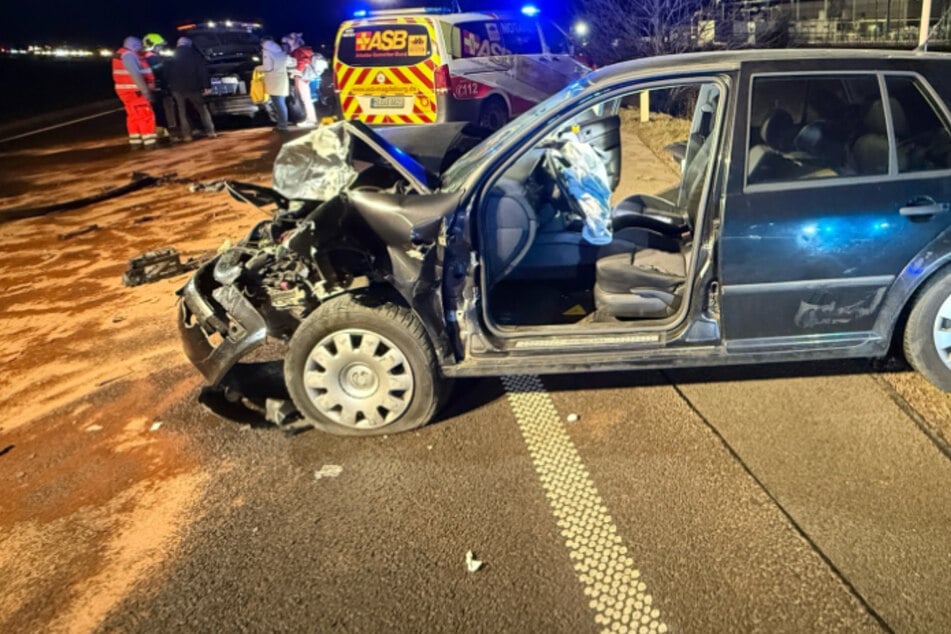 Schwerer Auffahrunfall in der Börde: Vier Verletzte