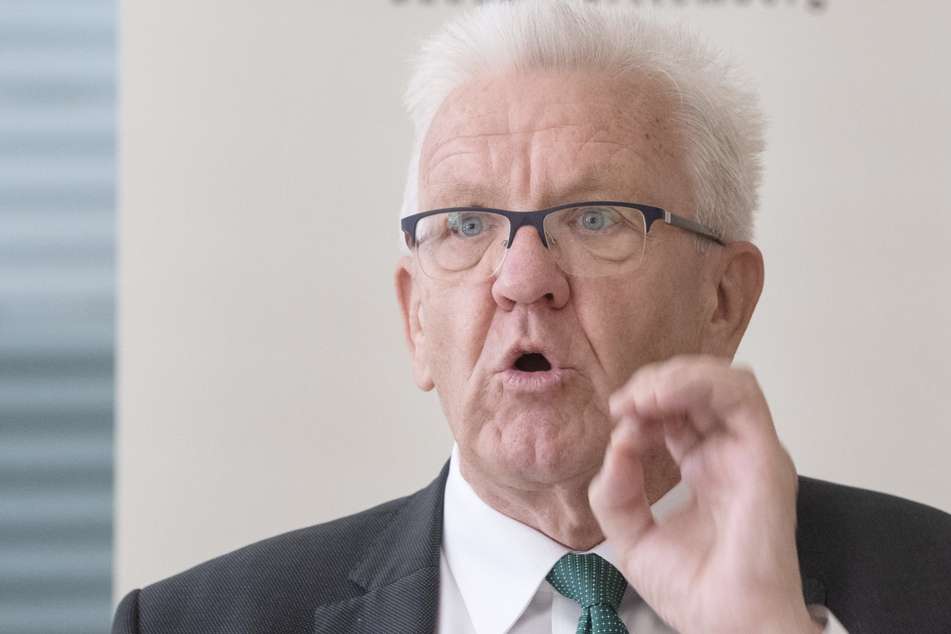 Ministerpräsident Winfried Kretschmann (72, Grüne). (Archivbild)