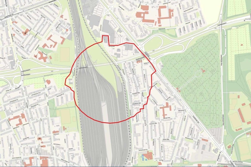 Der Blindgänger wurde auf dem Gelände des Güterbahnhofs Kalk-Nord gefunden. Der Gefahrenbereich umfasst einen Radius von 300 Metern.