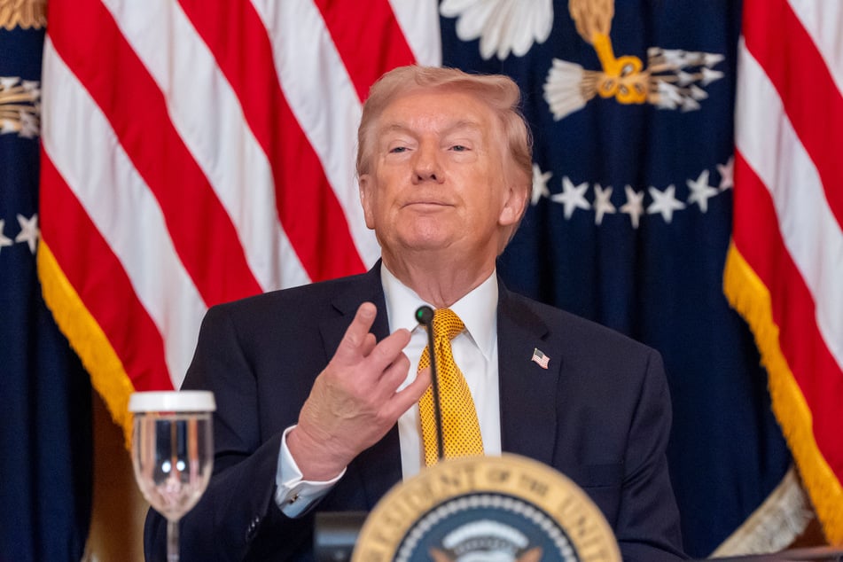 Der US-Präsident Donald Trump (79).