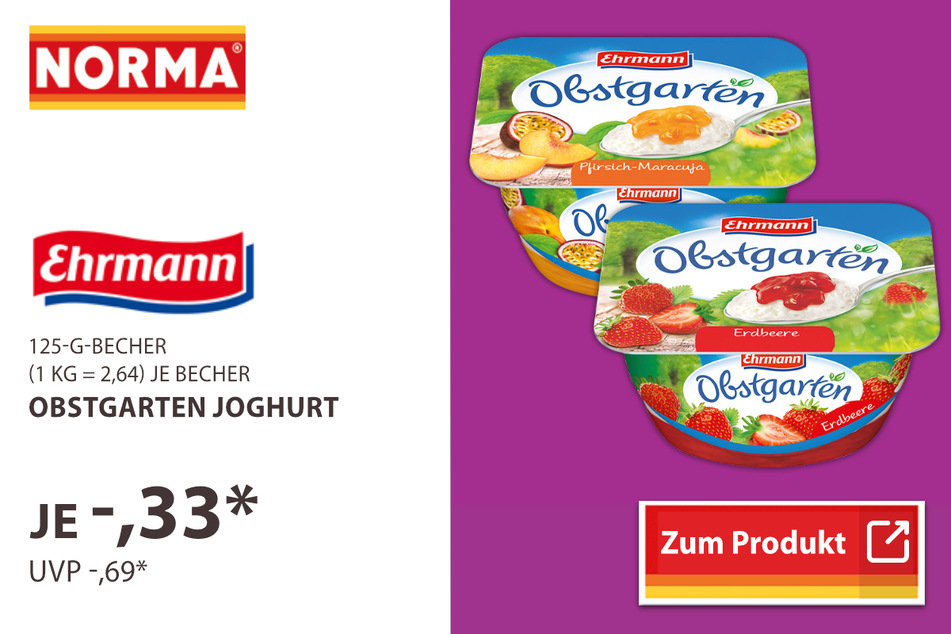 Ehrmann Obstgarten Joghurt