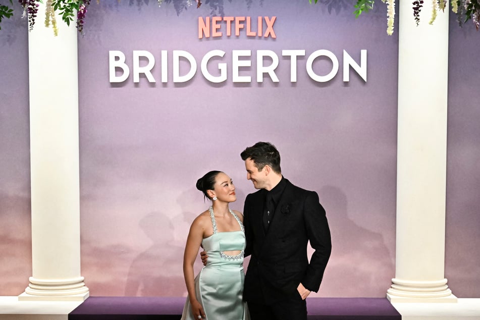 Bridgerton celebrated the premiere of its fourth season in Paris on Wednesday.