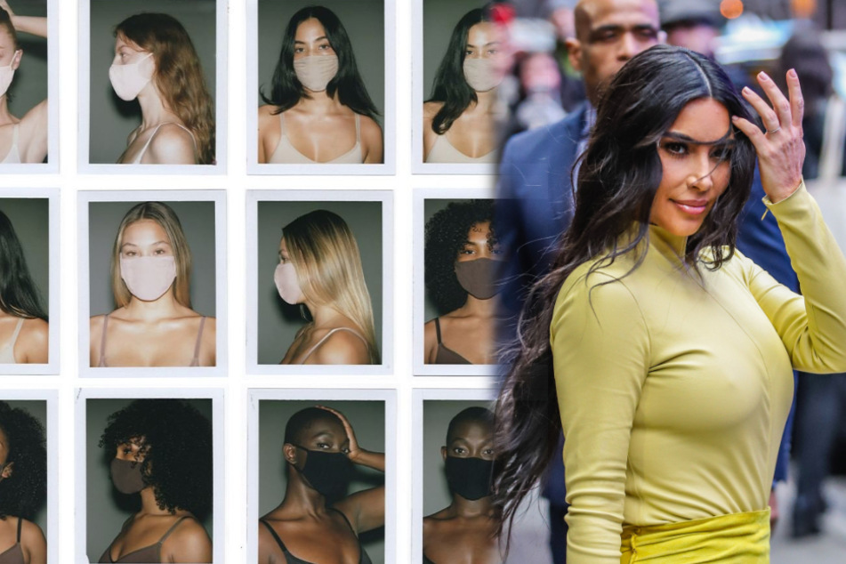 Unterwäsche-Label von Kim Kardashian bietet Schutzmasken an, doch es gibt einen Haken