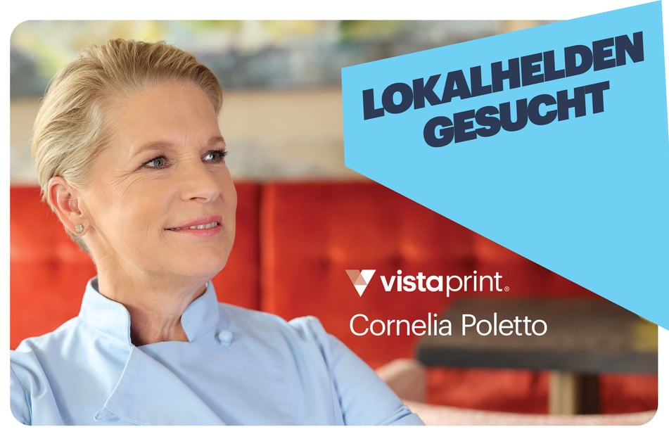 Zusammen mit "Vistaprint" suchte Cornelia Poletto (53) die Lokalhelden der Gastro-Branche in ganz Deutschland.