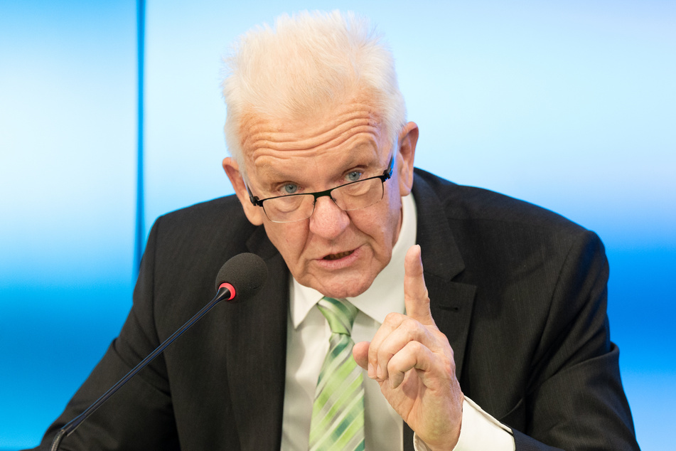 Ministerpräsident Winfried Kretschmann (73).