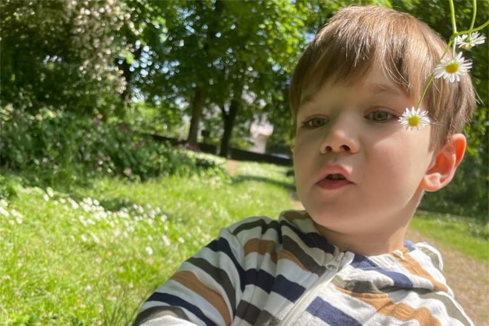 Giulio (6) ist trotz seiner Erkrankung ein aufgewecktes Kind, das vor Lebensfreude strotzt.