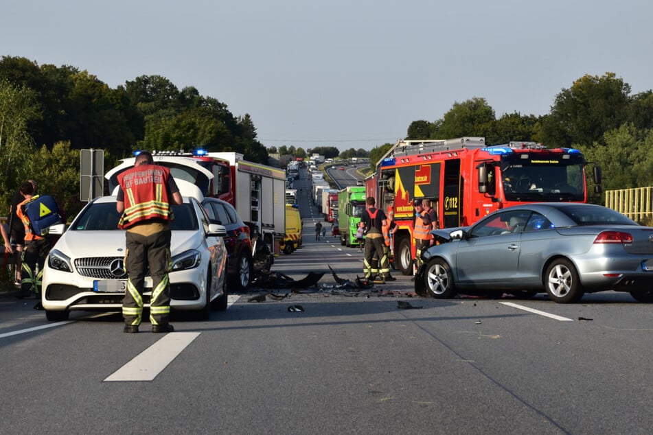Die A4 war am Freitag gleich zweimal voll gesperrt.