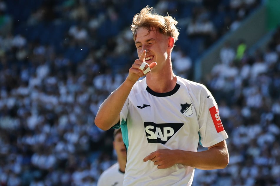 Auch gegen Hansa im DFB-Pokal kam Moerstedt von der Bank - und erzielte zwei Joker-Tore.