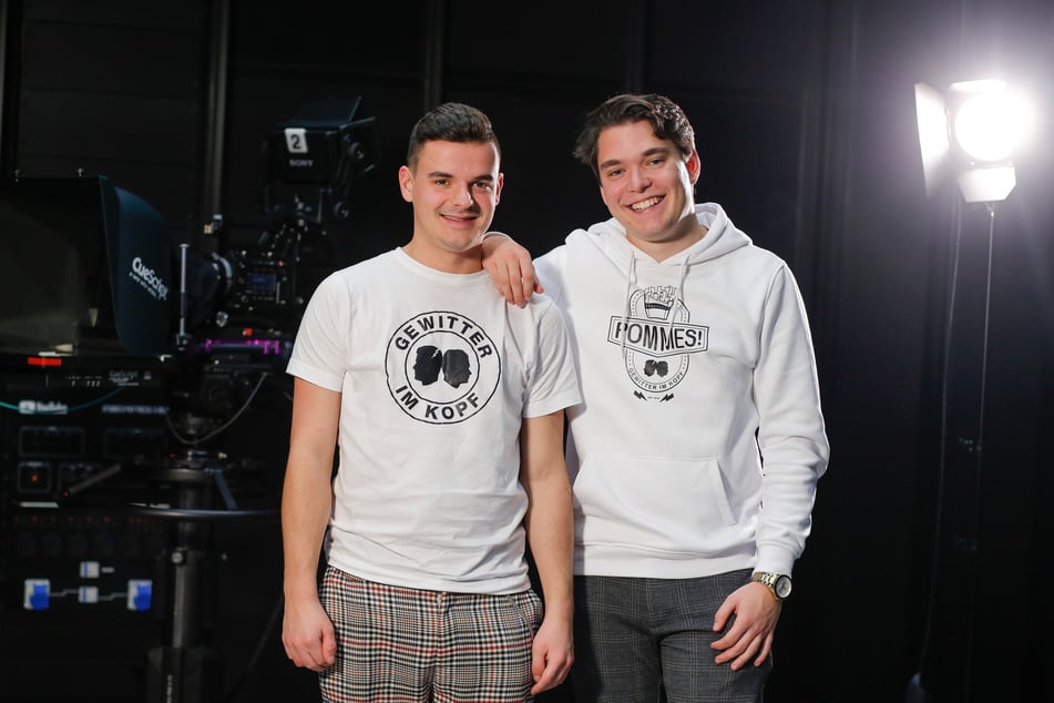 Jan Zimmermann (†27, l.) und Tim Lehmann (26) waren beste Freunde. Gemeinsam erlangten sie Bekanntheit durch ihren YouTube-Kanal "Gewitter im Kopf".