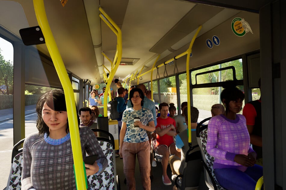 Gute Laune bei den Passagieren. Offenbar macht der Fahrer alles richtig. Oder ruft etwa bald ein Junge: "Ich muss rauuus"?
