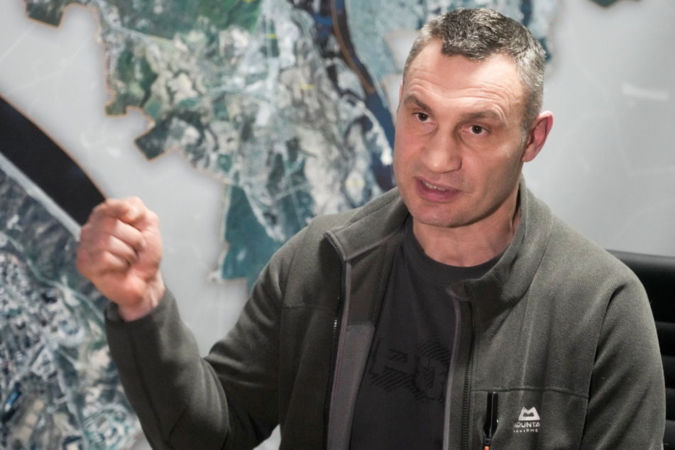 Der Bürgermeister von Kiew und ehemalige Box-Profi Vitali Klitschko (50).