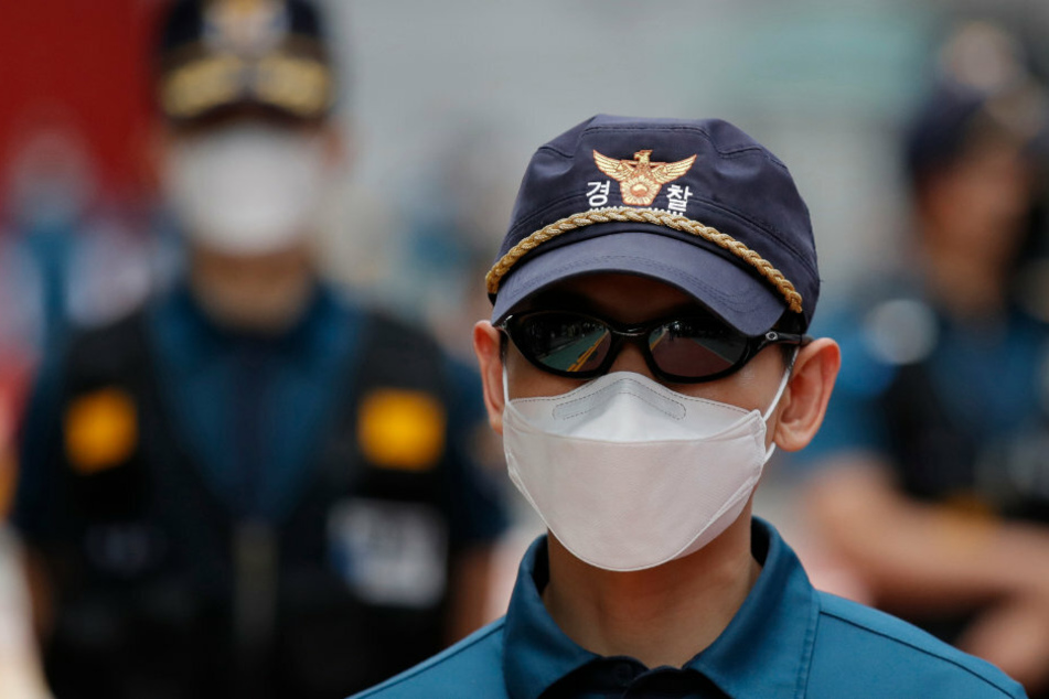 Die südkoreanische Polizei konnte den Mann nicht stoppen (Symbolbild).
