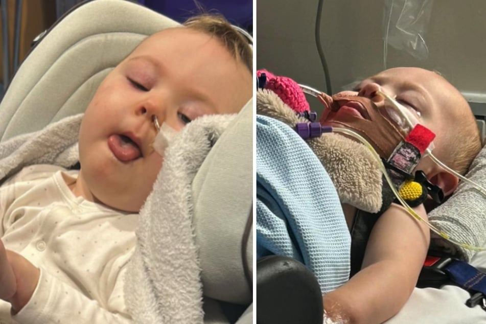 Mała Lettie (22 miesiące) cierpi na rzadką chorobę mózgu wywołaną infekcją wirusową. Od tego czasu dziewczynka jest praktycznie sparaliżowana.