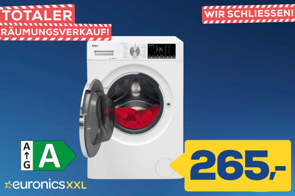Amica-Waschmaschine WA484084 für 265 Euro.