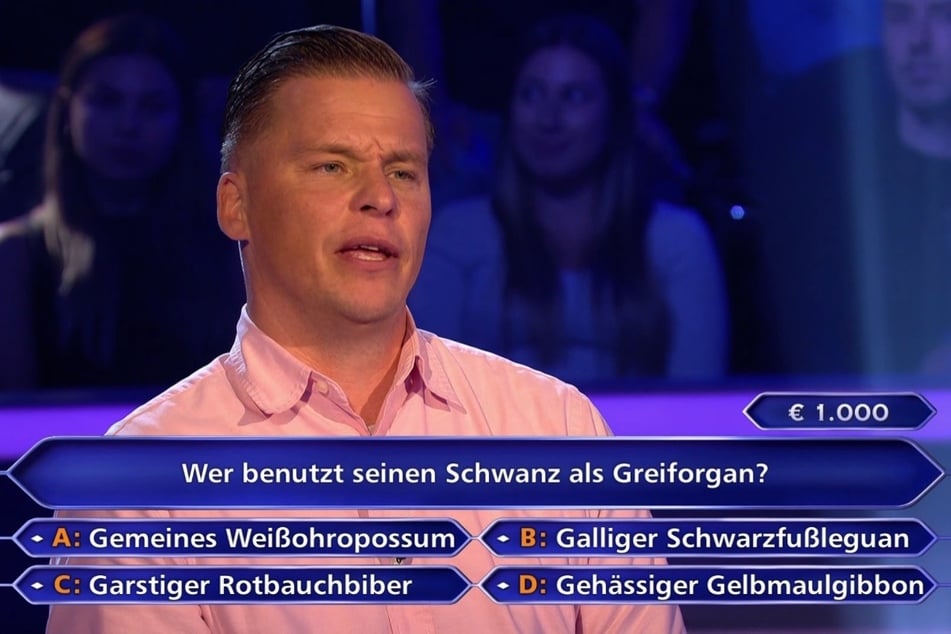 An dieser Frage scheiterte Lok Leipzigs Pressesprecher Carsten Muschalle (46) bei "Wer wird Millionär?".