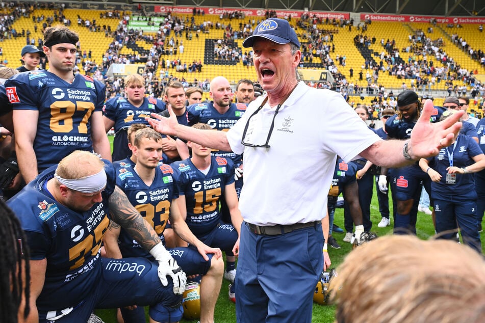 Coach Greg Seamon (69) ist bestens auf die Berlin Rebels vorbereitet.