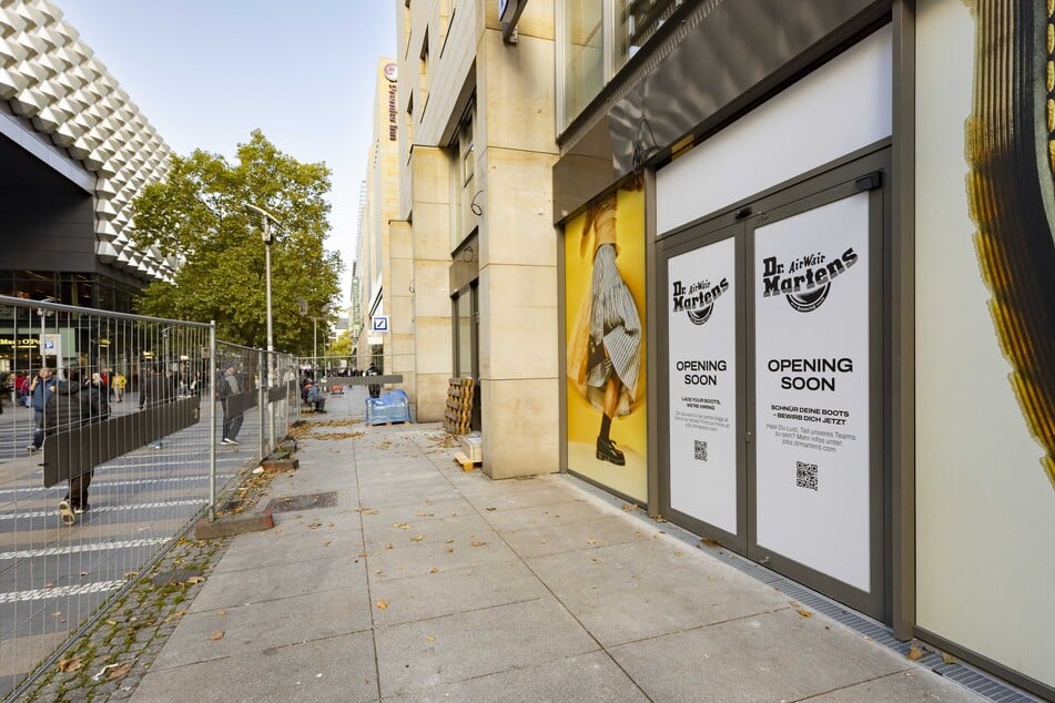 Dr. Martens eröffnet am 20. November in Dresden.