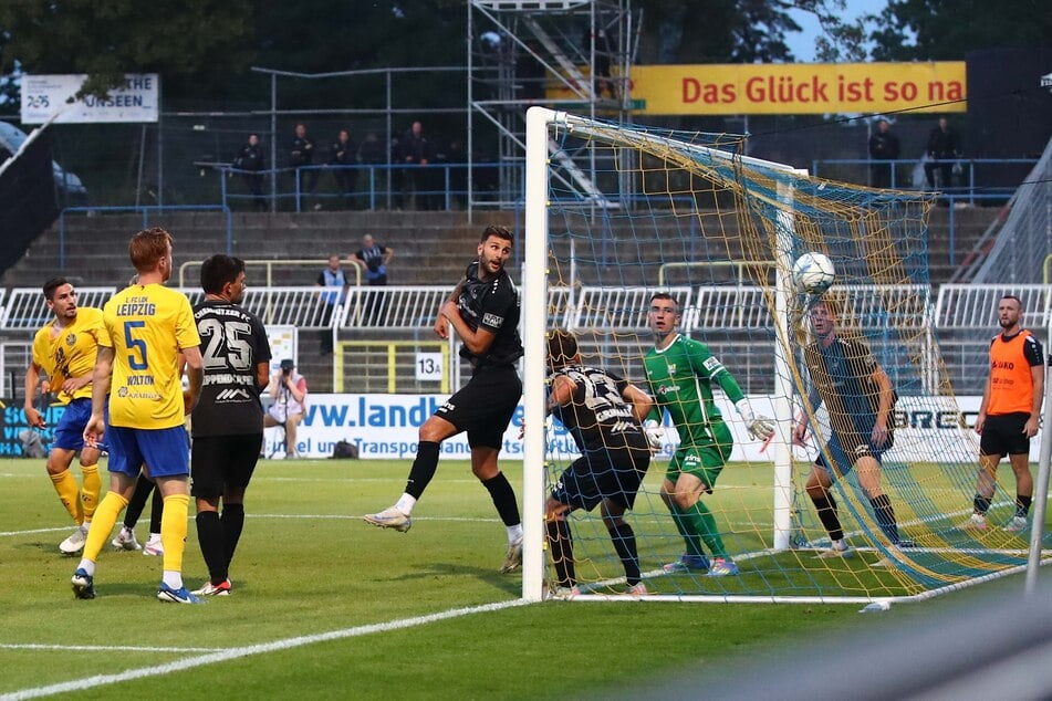 Der CFC kassierte am Mittwoch zwei Tore gegen Lok Leipzig.