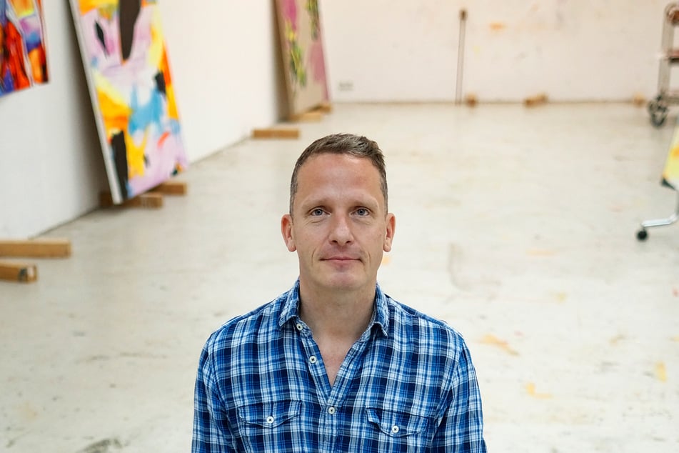 Norbert Bisky (55) hat sein Atelier in Berlin, wo er auch lebt.