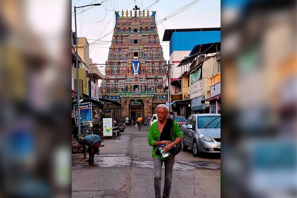 Im indischen Bundesstaat Tamil Nadu besuchte Rainer König einige Hindu-Tempel.