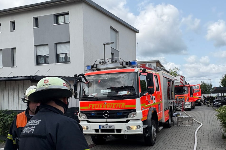 Die Feuerwehr musste zu einem Wohnungsbrand nach Allermöhe ausrücken.