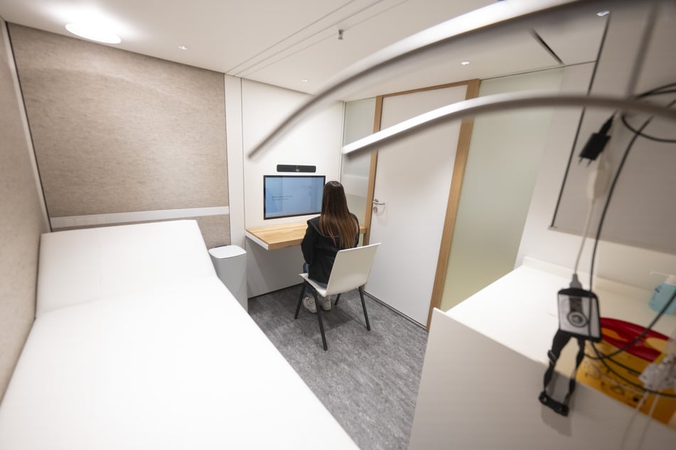 Blick in den Behandlungsraum.