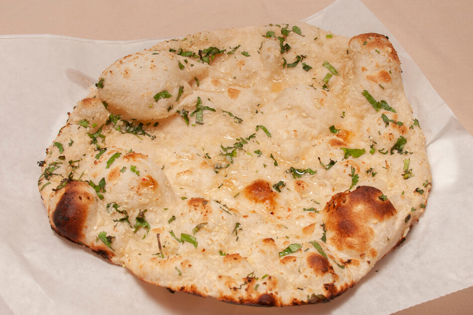 Garlic naan bread is also popular in parts of India and Afghanistan.