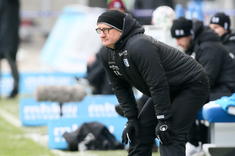 Ex-Dynamo Thomas Hoßmang (54) warf beim 1. FC Magdeburg das Handtuch.