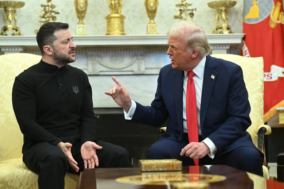 Trump and Zelensky get into shocking blowout shouting match in the Oval Office over Russia