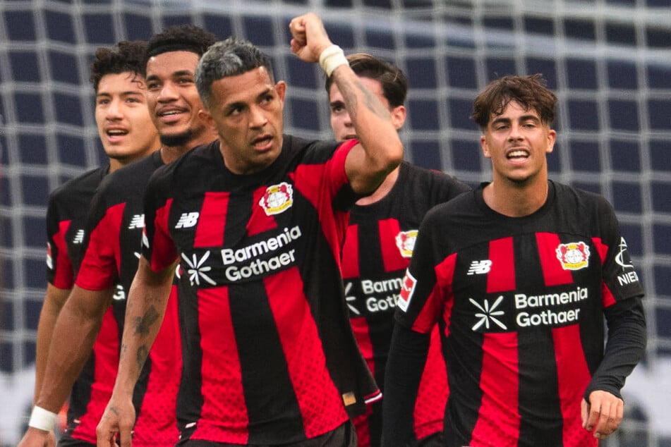 Bayer Leverkusen konnte schon früh über eine Zweitore-Führung jubeln.