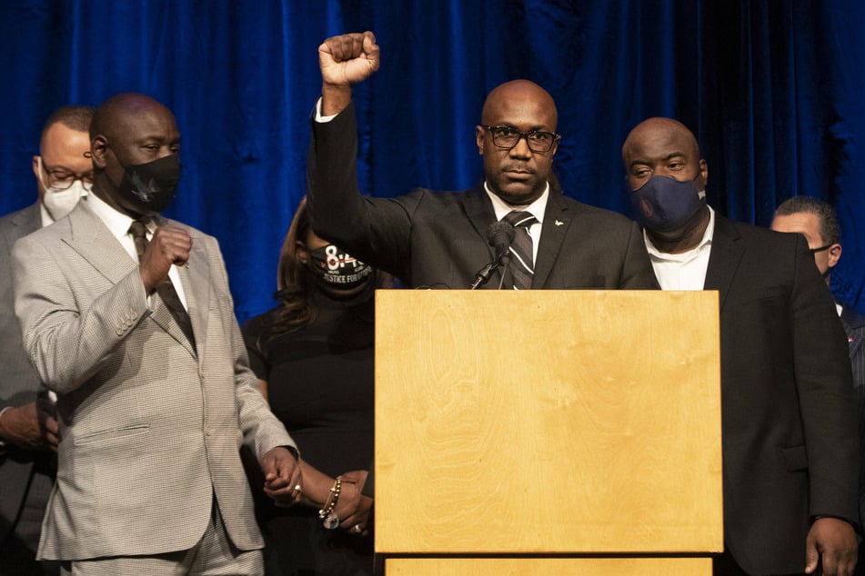 Philonese Floyd, younger brother of George, speaking after the Minneapolis City Council approved a $27 million civil lawsuit settlement with the Floyd family in a wrongful death lawsuit, filed last July.