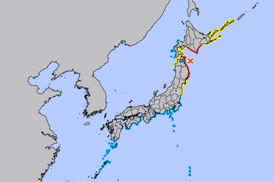El terremoto ocurrió a unos 80 kilómetros frente a la costa este de la isla principal, Honshu.