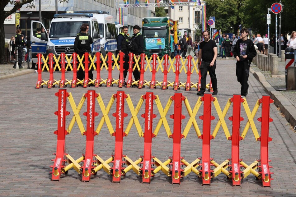 Nach dem Anschlag in Berlin fand der CSD in der Landeshauptstadt unter erhöhten Sicherheitsvorkehrungen statt.
