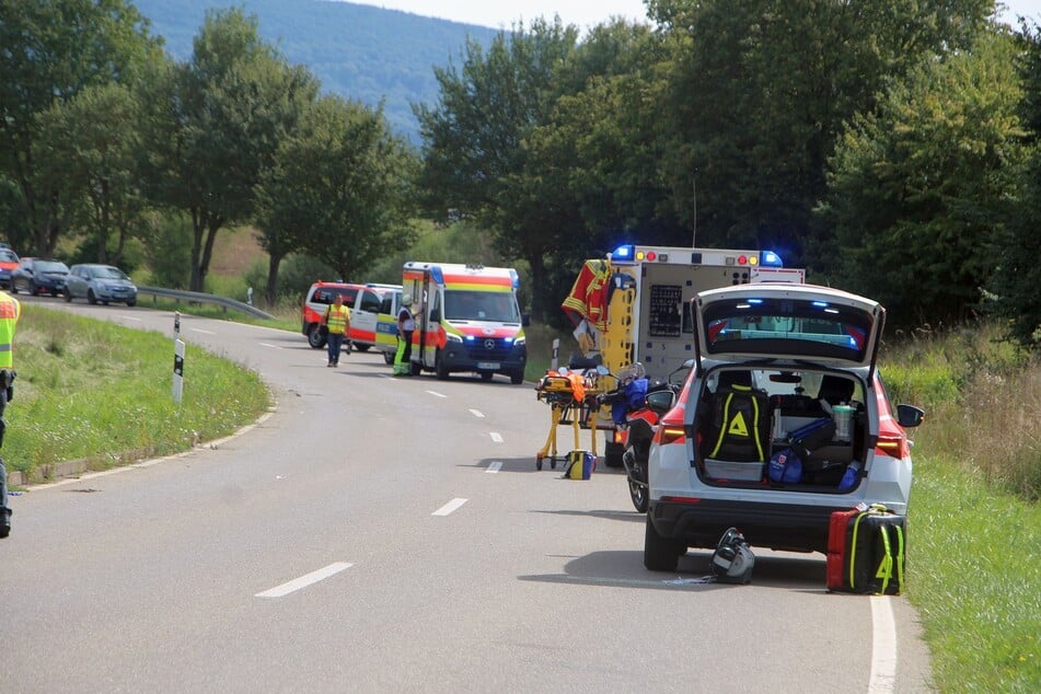 Zahlreiche Einsatzkräfte rückten aus.