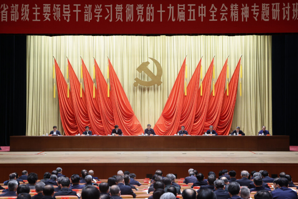 Chinas Führungsriege kann gute Wirtschaftszahlen vorweisen.