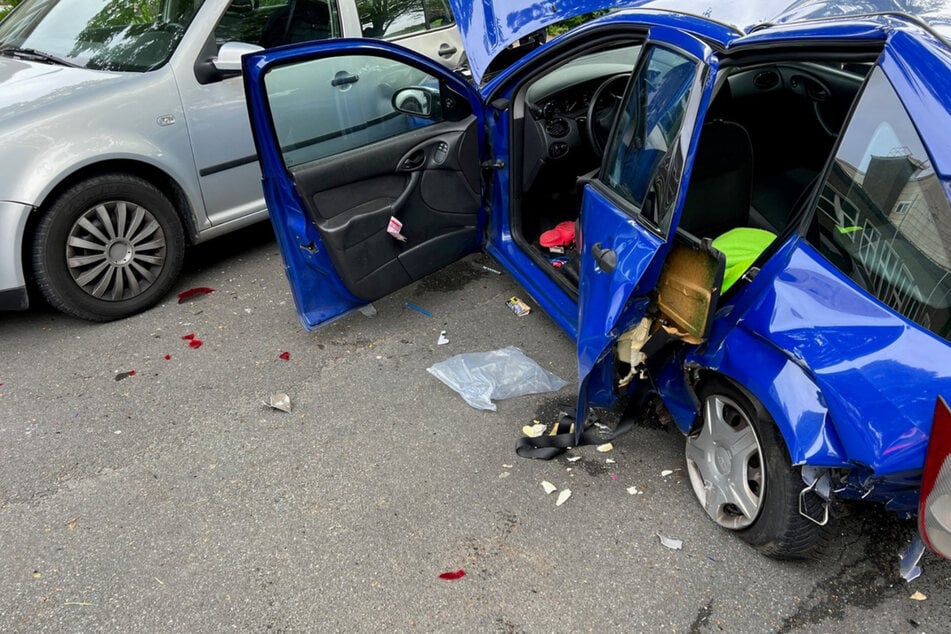 Totalschaden: Keines der Fahrzeuge war nach dem Crash noch fahrtüchtig.