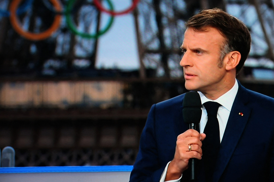 French President Emmanuel Macron said Tuesday that Israeli athletes were "welcome" for the Paris Olympics, rejecting some calls for a boycott.