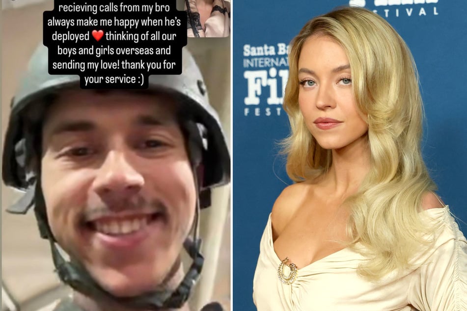 Sydney Sweeney supports her brother as he deploys with US Air Force